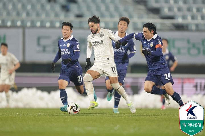 [서울=뉴시스] 프로축구 K리그1 대구FC의 세징야. (사진=한국프로축구연맹 제공) *재판매 및 DB 금지