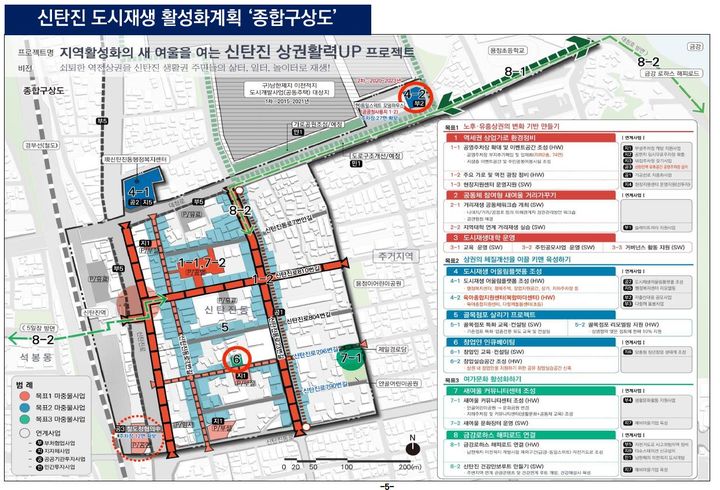 [대전=뉴시스] 대전 대덕구 신탄진 도시재생사업 종합구상도. (자료= 대덕구 제공)  *재판매 및 DB 금지