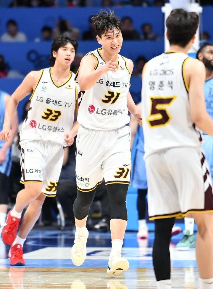 [서울=뉴시스] 프로농구 창원 LG의 박정현. (사진=KBL 제공) *재판매 및 DB 금지