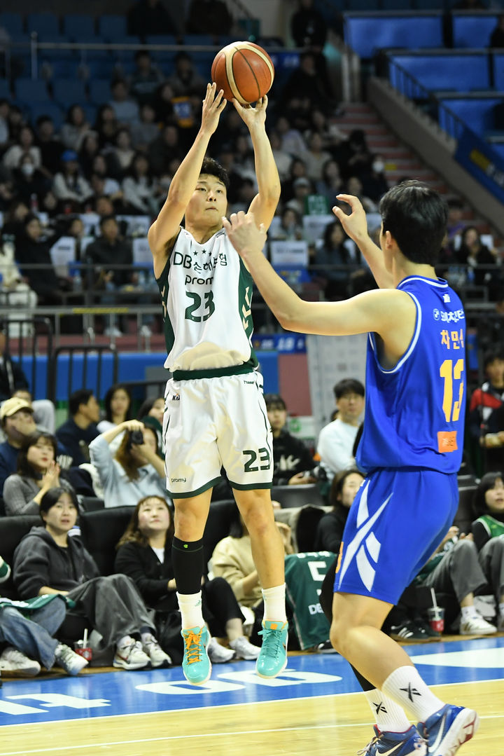 [서울=뉴시스] 프로농구 원주 DB의 박인웅. (사진=KBL 제공) *재판매 및 DB 금지