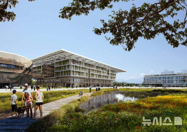 [평택=뉴시스] 평택시 신청사 국제설계공모 당선작 예상도. (사진=평택시 제공) 2024.12.02. photo@newsis.com 