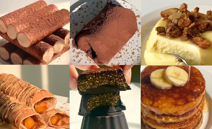 유튜버 빵별사(@bbang_star_)가 만든 저당 디저트 레시피.(사진 : 빵별사 유튜브 영상 캡처) *재판매 및 DB 금지