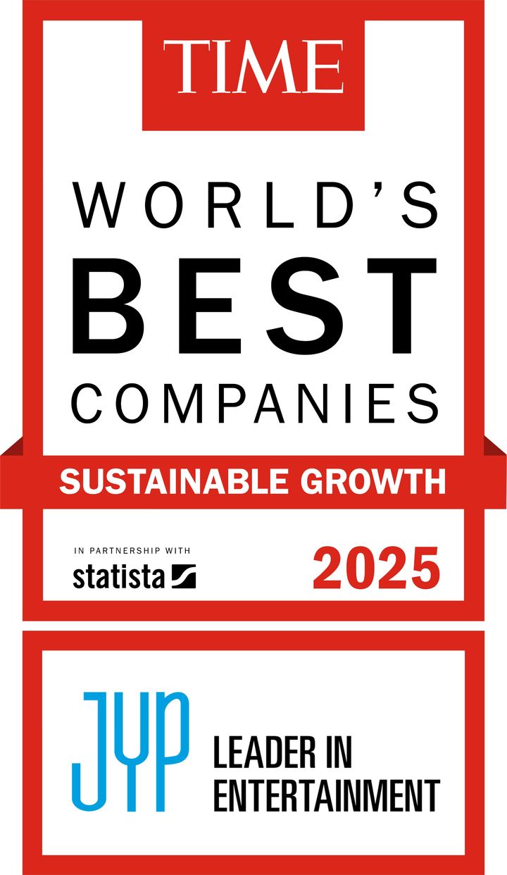 [서울=뉴시스] JYP '2025년 세계 최고의 지속가능 성장기업' 선정. (사진 = TIME and Statista 캡처) 2024.12.04. photo@newsis.com *재판매 및 DB 금지