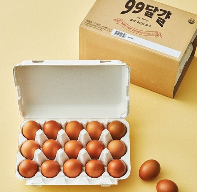 99달걀. (사진=컬리 홈페이지 캡처) *재판매 및 DB 금지