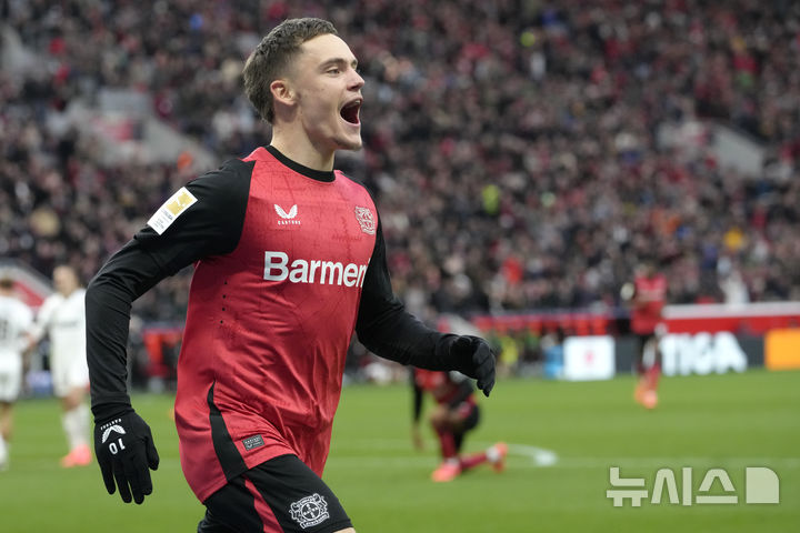 [레버쿠젠=AP/뉴시스] 잉글랜드 프로축구 프리미어리그(EPL) 리버풀에 입단한 플로리안 비르츠. 2024.12.17.