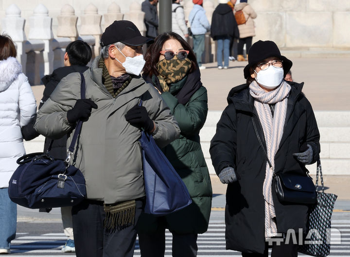 전북, 출근길 영하권 추위…낮 5~8도 가끔 구름