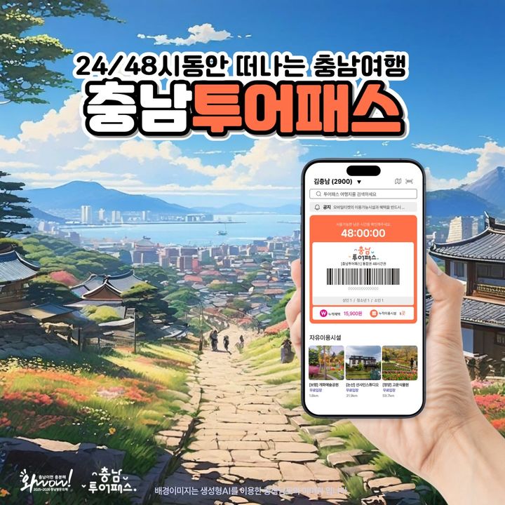 [홍성=뉴시스] 충남투어패스. *재판매 및 DB 금지