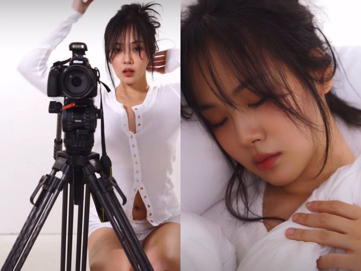 [서울=뉴시스] 비비는 8일 자신의 소셜미디어에 "Meta loves music. #burnit #comingsoon"라는 글과 함께 뮤직비디오 영상 일부를 공개했다. (사진=인스타그램 갈무리)&nbsp; *재판매 및 DB 금지