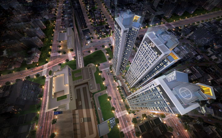 [서울=뉴시스] GS건설이 분양하는 '대구역자이 더 스타' 주상복합아파트 조감도. (사진=GS건설 제공) 2024.12.12. photo@newsis.com *재판매 및 DB 금지