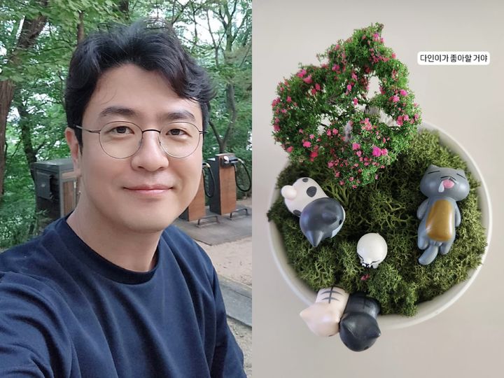 [서울=뉴시스] 12일 최동석은 자신의 인스타그램에 "다인이가 좋아할 거야"라는 글과 함께 사진을 올렸다. (사진=인스타그램 갈무리) *재판매 및 DB 금지