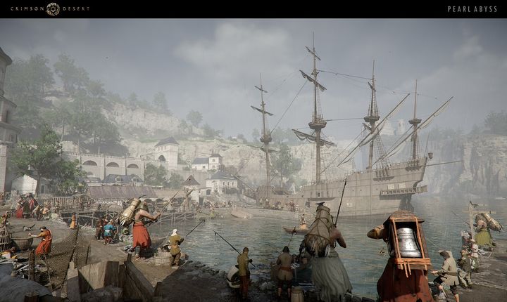 펄어비스가 공개한 붉은사막 출시 예고 게임플레이 트레일러 영상 속 장면. (사진=펄어비스 제공) *재판매 및 DB 금지