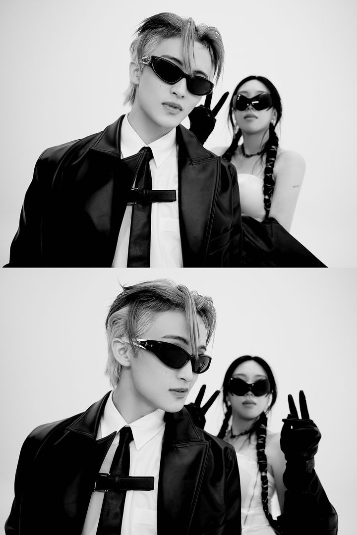 [서울=뉴시스] 엔시티 마크(왼쪽), 이영지. (사진=SM엔터테인먼트 제공) 2024.12.16. photo@newsis.com *재판매 및 DB 금지