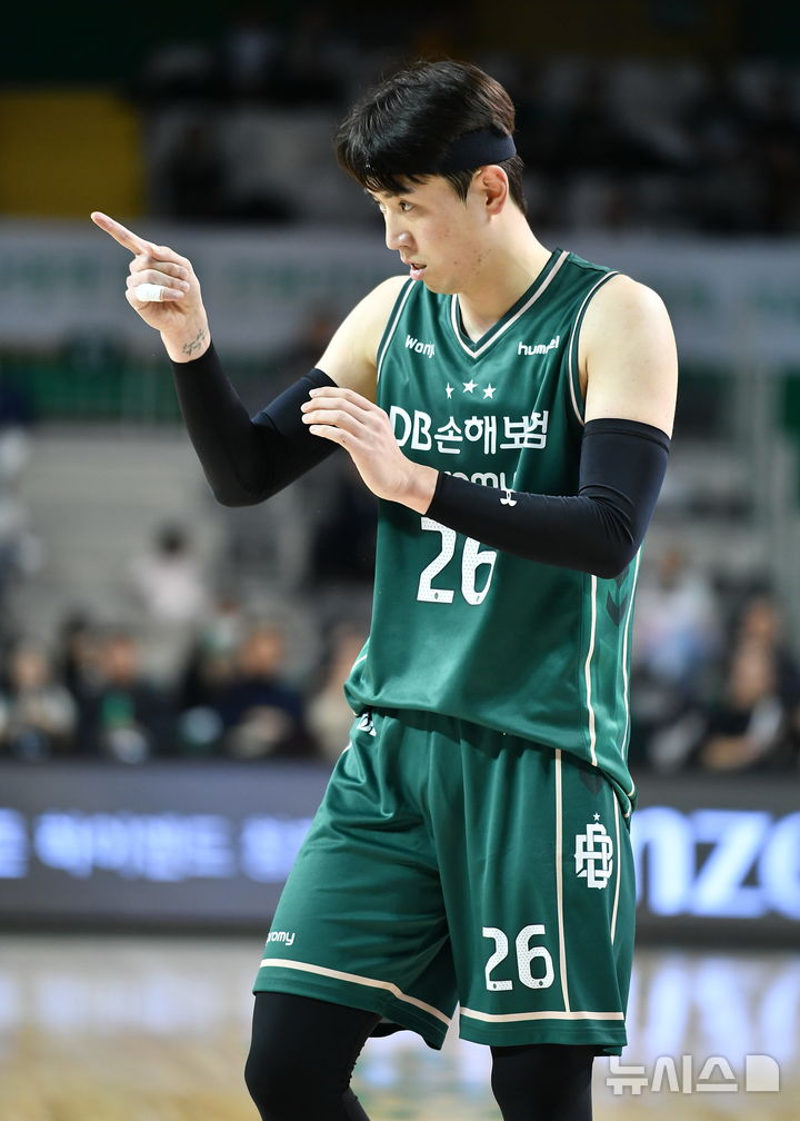 [서울=뉴시스]프로농구 DB 강상재. (사진=KBL 제공)