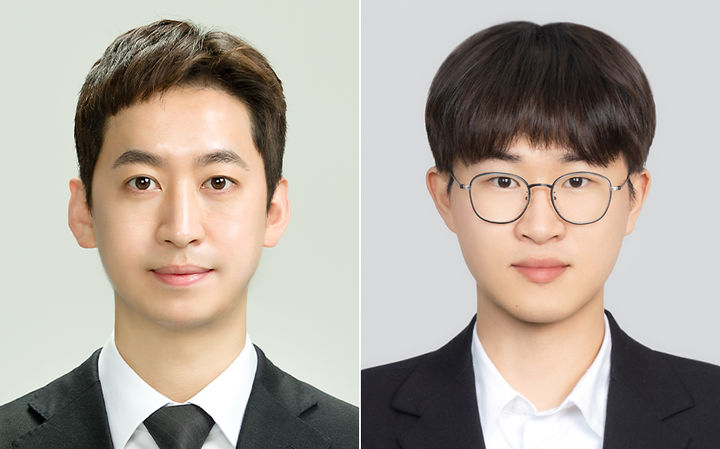 강준원 동국대 교수(왼쪽), 서용석 석사과정생 (사진=동국대 제공) *재판매 및 DB 금지