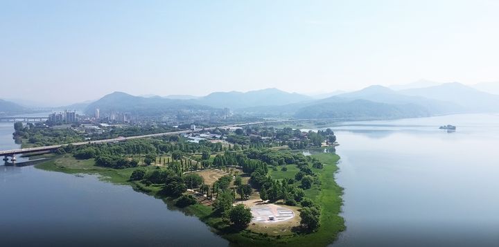 [수원=뉴시스] 양평군 두물머리 전경. (사진=경기도 제공) *재판매 및 DB 금지