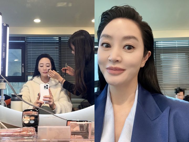 [서울=뉴시스] 17일 김혜수는 자신의 인스타그램에 사진 여러 장을 올렸다. (사진=인스타그램 갈무리) *재판매 및 DB 금지