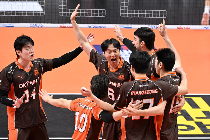 남자배구 OK저축은행. (사진=KOVO 제공) *재판매 및 DB 금지