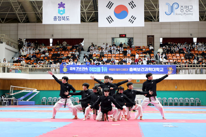 충북보건과학대 3회 전국생활체육태권도 대회 모습.  *재판매 및 DB 금지