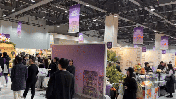 [서울=뉴시스] 이혜원 기자 = 19일 오후 서울 코엑스마곡에서 열린 '컬리푸드페스타 2024' 전경. *재판매 및 DB 금지 *재판매 및 DB 금지