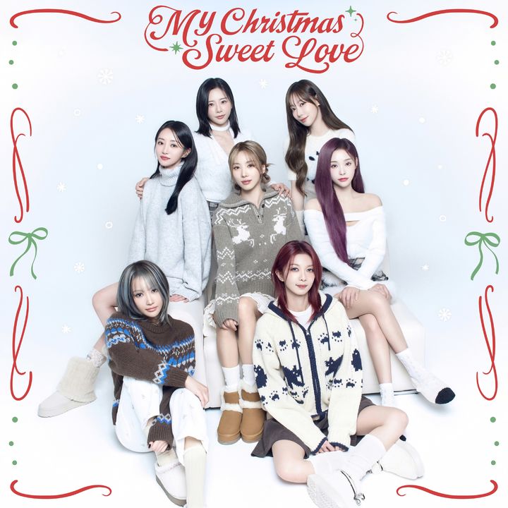 [서울=뉴시스] 그룹 '드림캐쳐'(DREAMCATCHER)가 20일 오후 6시에 '마이 크리스마스 스윗 러브'(My Christmas Sweet Love)를 낸다. (사진=드림캐쳐컴퍼니 제공) 2024.12.20. photo@newsis.com *재판매 및 DB 금지