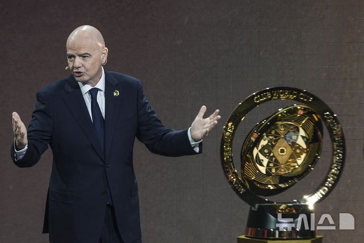 [마이애미=AP/뉴시스]FIFA 인판티노 회장. 2024.12.05.