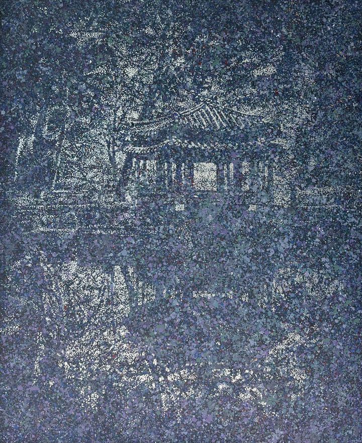 손원영_Relations 2405, Acrylic gouache on canvas, 145.5 x112.1 cm, 2024. (사진=세종대 제공) *재판매 및 DB 금지