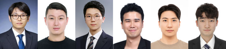 (왼쪽부터) 박진홍 교수, 김기석 박사, 서승환 박사, 전종욱 교수, 안호근 연구원, 정항교 연구원. (사진=성균관대 제공) *재판매 및 DB 금지