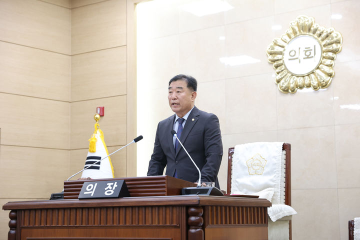 [계룡=뉴시스]김범규 계룡시의회 의장. 2024. 12. 27 photo@neswsis.com *재판매 및 DB 금지