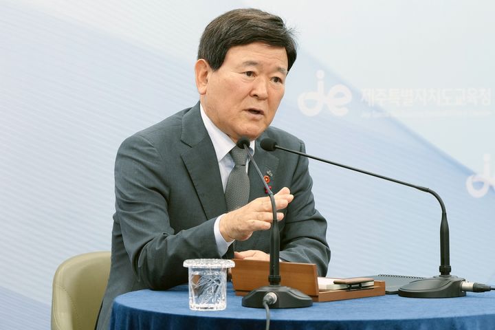 [제주=뉴시스] 김광수 제주교육감. (사진=제주교육청 제공) *재판매 및 DB 금지