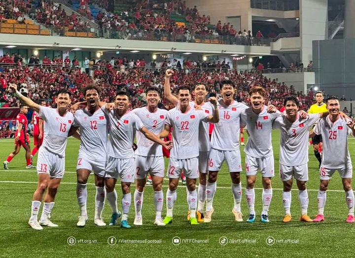 [서울=뉴시스]베트남 축구대표팀. (사진=베트남축구협회 소셜미디어 캡처) 2024.12.29. photo@newsis.com *재판매 및 DB 금지.