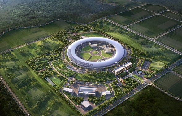 [서울=뉴시스] 다목적 광가속기 조감도. (사진=과기정통부 제공) *재판매 및 DB 금지