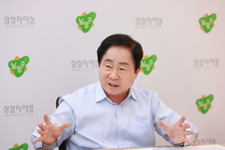 주광덕 남양주시장. (사진=남양주시 제공) photo@newsis.com *재판매 및 DB 금지