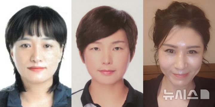 [청주=뉴시스] (왼쪽부터) 충북도체육회 이재연 차장, 보은군스포츠클럽 양미경 대리, 옥천군체육회 권지영 지도자. (사진=충북도체육회 제공) 2025.01.01. photo@newsis.com
