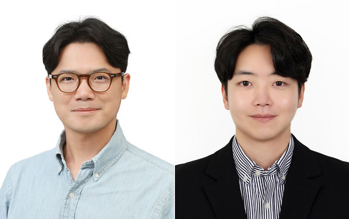 동국대 전자전기공학과 김성준 교수(왼쪽)와 화공생물공학과 최민재 교수. (사진=동국대 제공) *재판매 및 DB 금지