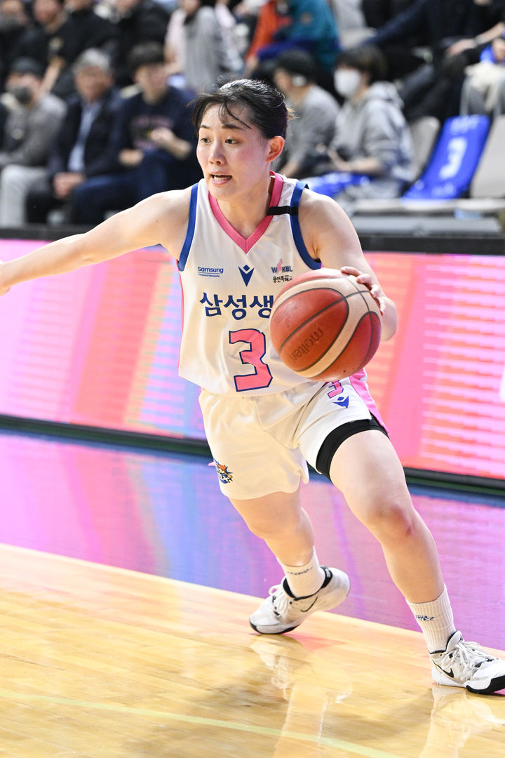 [서울=뉴시스] 여자프로농구 용인 삼성생명의 조수아. (사진=WKBL 제공) *재판매 및 DB 금지