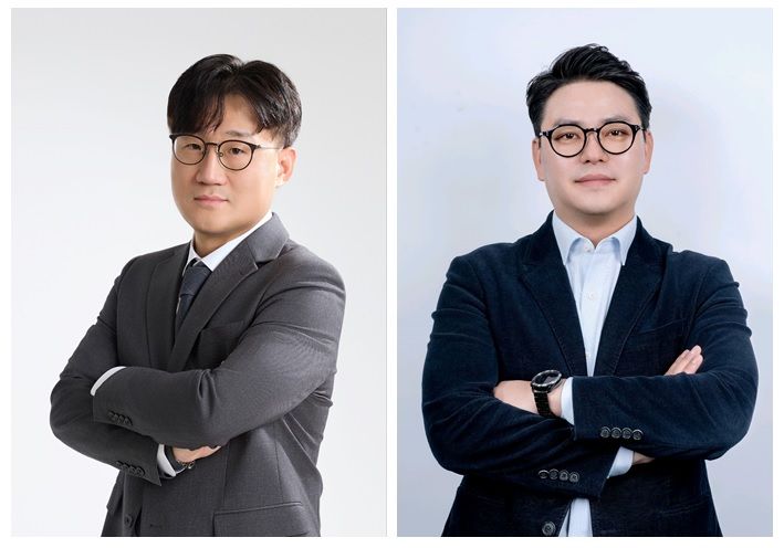 (왼쪽) 손장원 다날 개발(R&D)부문 대표, (오른쪽)진창용 다날 사업부문 대표. (사진=다날) *재판매 및 DB 금지