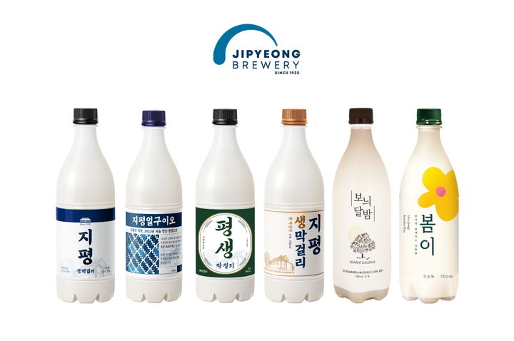 [서울=뉴시스] 지평주조 막걸리 6종. photo@newsis.com *재판매 및 DB 금지