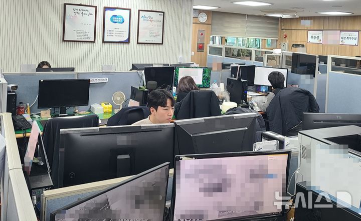 [안산=뉴시스]안산시청 사무실 모습.(사진=안산시 제공)2025.01.07.photo@newsis.com