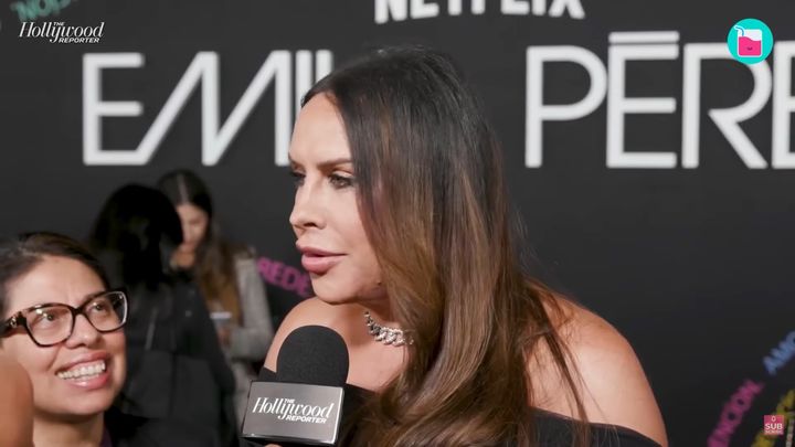 [서울=뉴시스] 카를라 소피아 가스콘. (사진= 유튜브 'Rumour Juice' ) 2025.01.08. photo@newsis.com *재판매 및 DB 금지