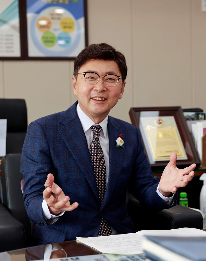 [보성=뉴시스] 김철우 전남 보성군수. (사진 = 보성군 제공). 2025.01.08. photo@newsis.com *재판매 및 DB 금지