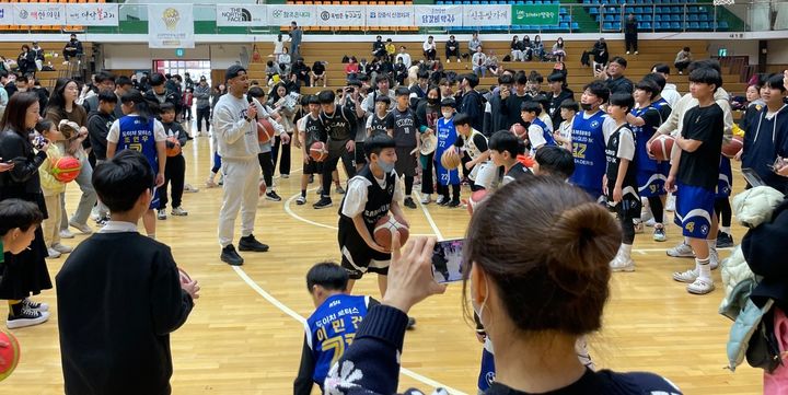 지난해 제천서 열린 유소년 농구대회 *재판매 및 DB 금지