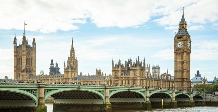 영국 런던의 명물인 웨스트민스터 궁전의 시계탑 빅 벤.(출처: 위키피디아) 2025.01.09. *재판매 및 DB 금지