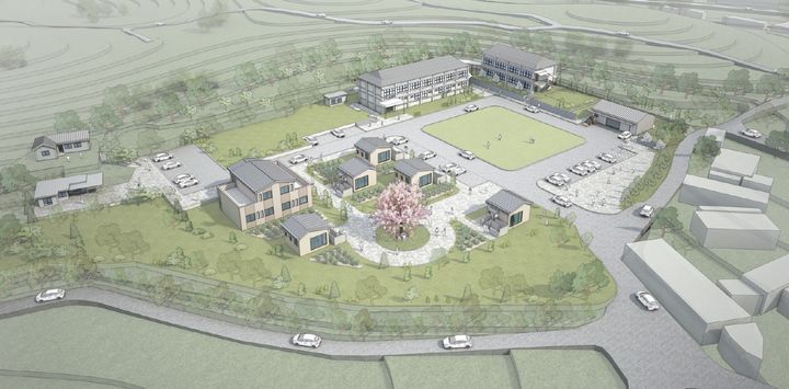 [고흥=뉴시스] 오는 2월 운영을 시작할 예정인 고흥 체류형 귀농어귀촌 복합 교육시설 조감도. (사진=고흥군 제공) 2025.01.10. photo@newsis.com *재판매 및 DB 금지