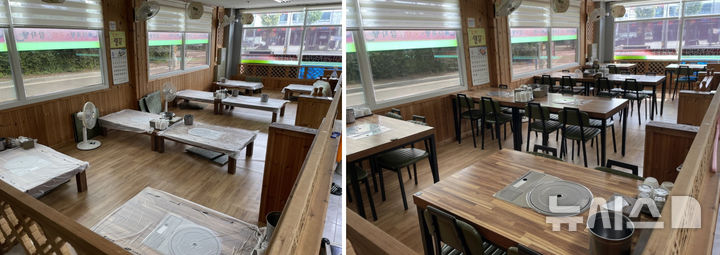 [곡성=뉴시스] 전남 곡성군 식당 좌식 테이블 교체 사업 추진. (사진=곡성군 제공) 2025.01.12. photo@newsis.com *재판매 및 DB 금지