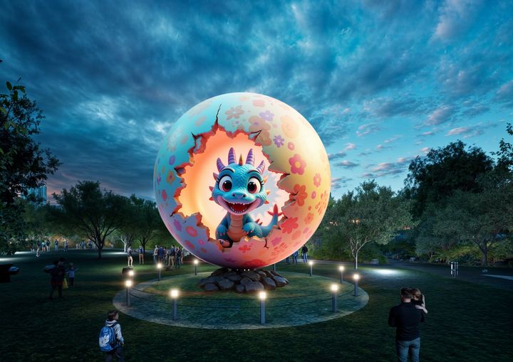 [서울=뉴시스] 석촌호수 더스피어. 2025.01.12. (사진=송파구 제공) *재판매 및 DB 금지