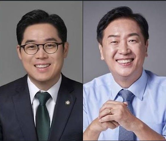 [서울=뉴시스] 국내 최대 변호사 단체인 대한변호사협회(변협) 제53대 협회장을 가리기 위한 선거가 20일 진행된다. 사진은 기호순으로 왼쪽부터 김정욱(46·변호사시험 2회) 서울지방변호사회장, 안병희(63·군법무관시험 7회) 한국미래변호사회 회장. (사진=각 후보자 제공) *재판매 및 DB 금지 *재판매 및 DB 금지