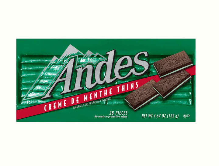 앤디스 초콜릿 민트 제품(사진=앤디스 제조사 Tootsie Roll Industries 홈페이지 캡처) *재판매 및 DB 금지