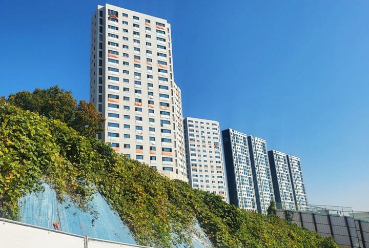 [인천=뉴시스] 송도2 도시공원 민간특례사업 대상지. (사진=정치개혁을 꿈꾸는 연수인 모임 제공) 2025.01.14. photo@newsis.com *재판매 및 DB 금지