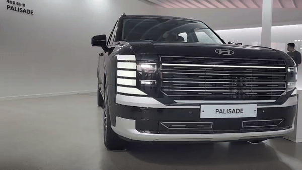 [서울=뉴시스] 신형 팰리세이드 정면 모습. (사진=이창훈 기자) 2025.01.14 photo@newsis.com *재판매 및 DB 금지 *재판매 및 DB 금지