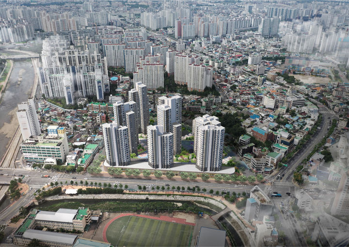 동구 46 재개발정비사업 조감도 *재판매 및 DB 금지